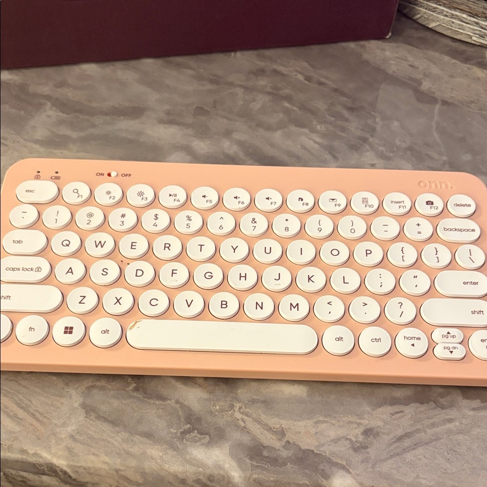 Onn Pink Wireless Keyboard